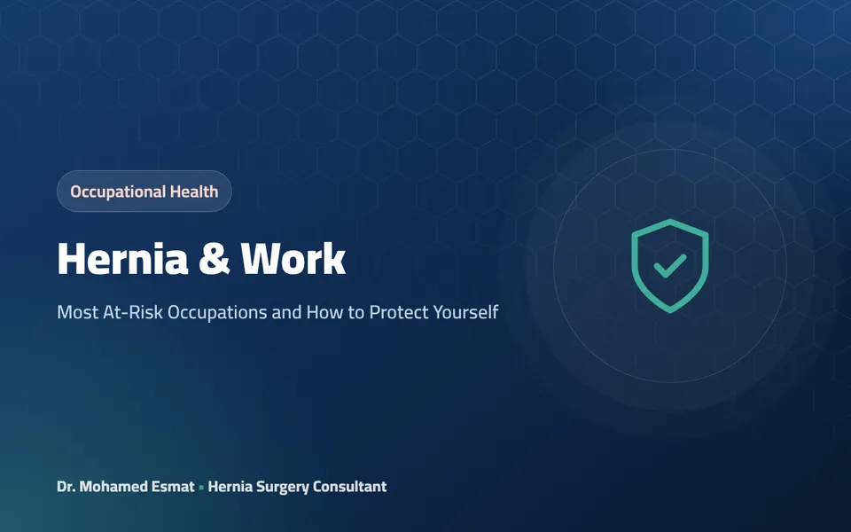 Hernia & Work: Most At-Risk Occupations and How to Protect Yourself