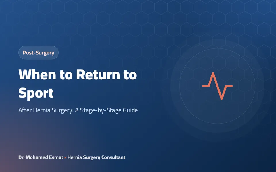 When to Return to Sport: After Hernia Surgery: A Stage-by-Stage Guide