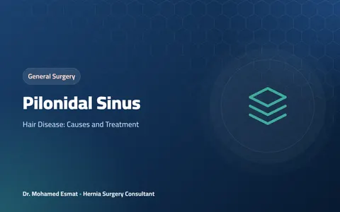 Pilonidal Sinus: Hair Disease: Causes and Treatment