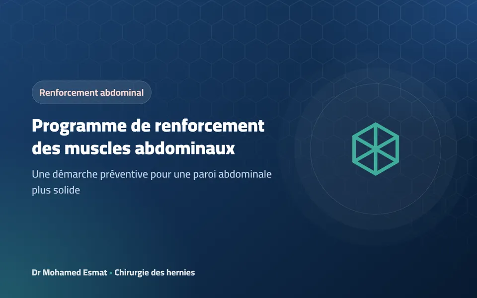 Programme de renforcement des muscles abdominaux