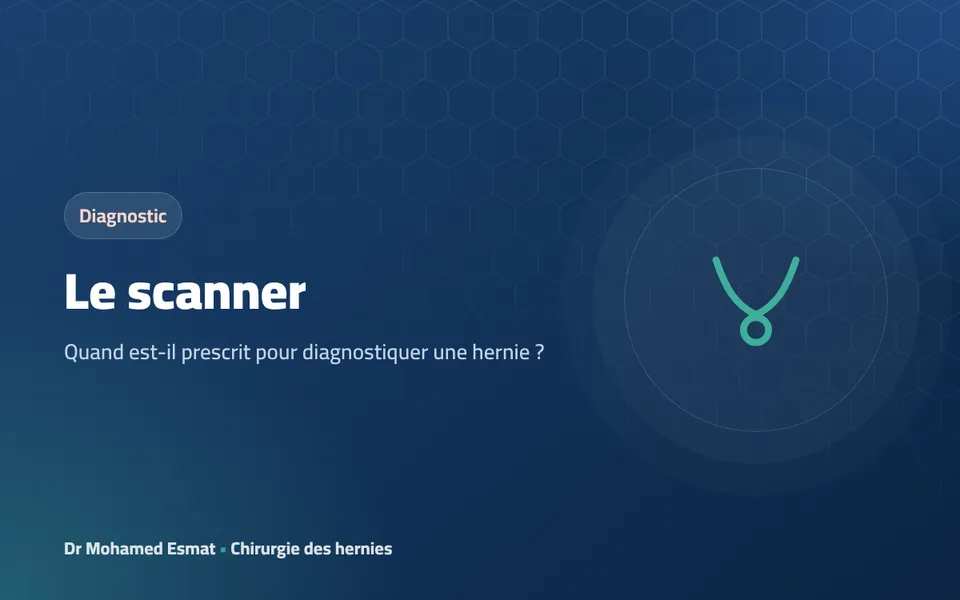 Le scanner : quand est-il prescrit pour diagnostiquer une hernie ?