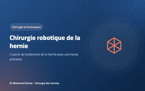 Chirurgie robotique de la hernie : l'avenir du traitement de haute précision