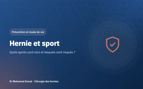 Hernie et sport : quels sports sont sûrs et lesquels sont risqués ?