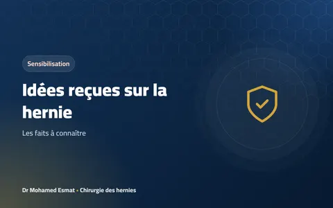 Idées reçues sur la hernie : les faits à connaître