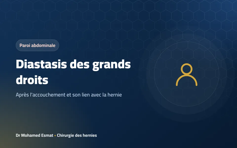 Diastasis des grands droits