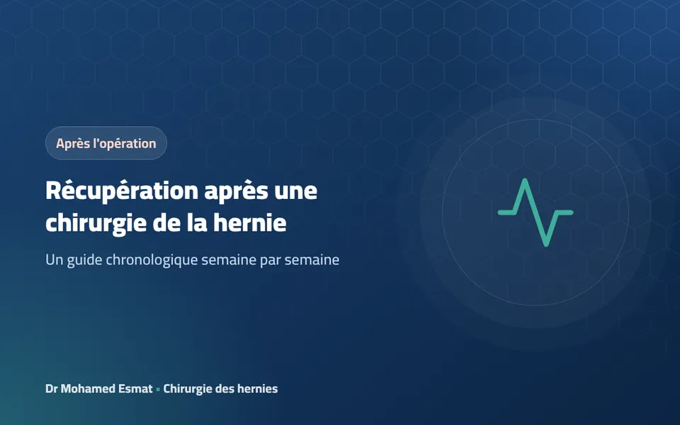 Récupération après une chirurgie de la hernie